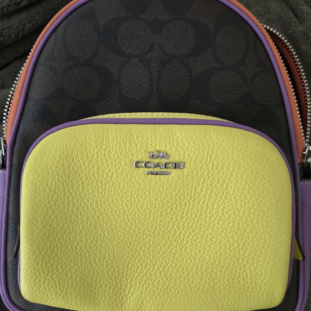 Coach mini bookbag